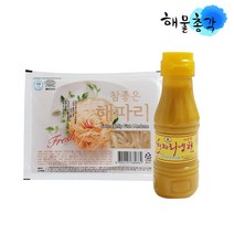 해물총각 해파리1kg 무염(실량900g) 양념 냉채 한식, 1팩, 무염 해파리 1kg+해파리양념180g