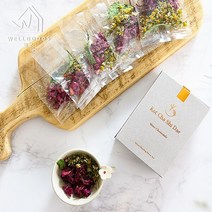 [웰굿]블랜딩 샤인케모마일 꽃차 단품선물세트