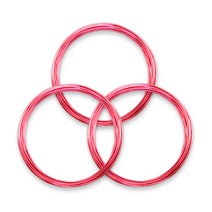 attizone 공예철사 칼라 아트와이어 철사 메탈 - 11칼라 44종, 1.5mm, 3. 적색