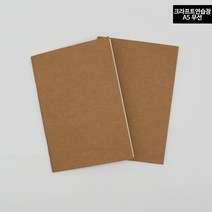 드로잉북 크라프트 무지노트 A5, 쿠팡take 본상품선택