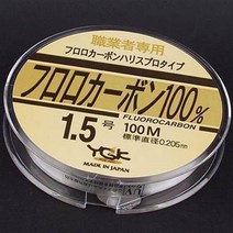 탑월드/ 낚시-요쯔아미 카본 목줄 100m 4호~10호/원줄/바, 규격/8호