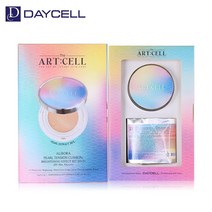 데이셀 오로라 진주 텐션 쿠션 본품+리필세트 2종 (택1) 화사한 물광 광채피부, 3.본품 23호(베이지)+리필 23호