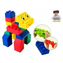 edushape 말랑 소프트 빅 집 만들기 도형 블럭 블록 레고 장난감 조카 완구