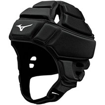 미즈노 R3JTA801 럭비 헤드기어 XS~XO 사이즈, 블랙(블랙 19-3911tcx)