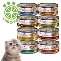 웰니스 코어 시그니쳐 셀렉트 고양이 습식 대용량 캔 150g x 12개, 웰니스코어 청키 닭고기와 연어 150gx12개