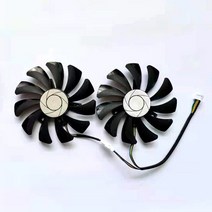 팬 쿨링새로운 HA9010H12F-Z 85mm 2 개/몫 4pin msi GeForce GTX1060 P106 P106-100 GTX960 3G 6G 그래픽, 01 1lot_01 11, 01 1lot, 01 11
