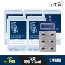 [베스처] 프리미엄 루테인 맥스 30캡슐 x5박스 (5개월분), 상세 설명 참조, 상세 설명 참조, 상세 설명 참조
