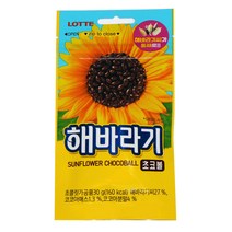 롯데 해바라기 초코볼 30g, 1개