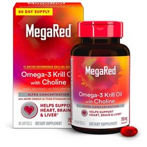 쉬프 메가레드 오메가3 크릴오일 750mg 80 소프트젤