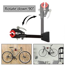 접이식실내자전거 실내 헬스 미니 자전거 실내용자전거 벽 마운트 스토리지 클램프 MTB 도로 랙 홀더 차고 유지 보수 옷걸이 수리 작업 스탠드