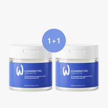 [와프랩] 지리산 대나무수 저자극 비건원단 클렌징 수분 필링 패드 1+1