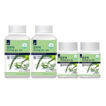 알로에 프리미엄 센스100 2종B (1120정x2병+260정x2병), 단품, 단품