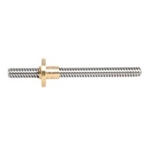 8mm ACME 스레드로드 스테인리스 스틸 리드 스크류+T8 너트 CNC 3D 프린터 reprap, 1mm.