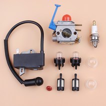 HUSQVARNA 128C 128LD 용 기화기 점화 코일 마그네토 튜닝 키트 브러시 커터 트리머, 한개옵션0