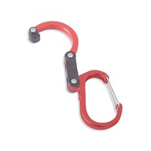 Carabiner D-링 야외 교수형 클립 키 ​​체인 걸쇠 등반 알루미늄 합금 휴대용 배낭 생존 스냅 후크, 유형4, 유형7