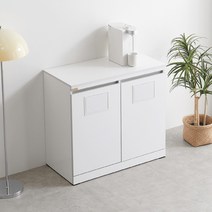 클리 800S 더블 푸시 휴지통 다용도 수납장 더스트박스, 02.더블푸시_그레이