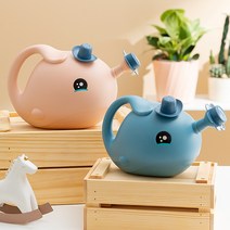 밀다 돌고래 물조리개 물뿌리개, 2.2L, 오렌지