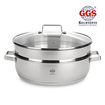 GGS 스테인레스 찜기, 30cm, 1개