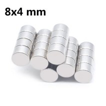 원형자석 강력자석 네오디뮴자석 고리자석 N35 NdFeB 영구 이마네스 8x4 8mm x 2-10000 개, 9.2000pcs