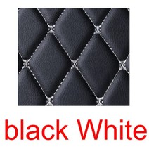 Bmw F10 E60 5 시리즈 F11 G30 G31 E39 E61 F07 F18 G38 520i 530i 535i 540i 자동차 액세서리 용 특수 디자인 자동차 바닥 매트, 검정 흰색, 벤츠