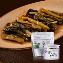 울릉도 자연산반찬 물엉겅퀴 절임 장아찌 500g 나물반찬 울릉도직송, 캔시머500g