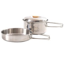 304스테인레스 코펠 세트 캠핑 차박 백패킹 식기 조리도구 냄비, 단품, 단품