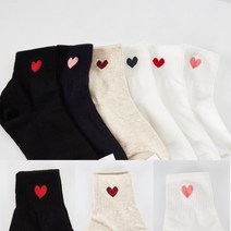 하트뮤직 포인트 양말 캐릭터양말 양말