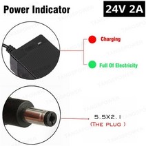 tangspower 36v 2a electric scooter 납산 배터리 충전기 41.4v 전기 자전거 휠체어 납산 배터리 충전기, DC 5.5x2.1, 유럽 ​​연합