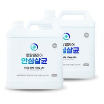 토탈클리어 안심살균 소독제, 2개, 4000ml