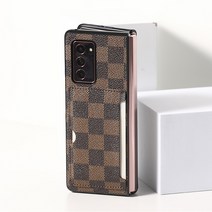 루스톤 메이플 갤럭시 Z폴드3 지폴드2 제트폴드3 2 카드 포켓 수납 가죽 핸드폰케이스