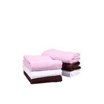 AWC 중형타월 미용타월 온습포 피부실기시험재료, 핑크, 1개