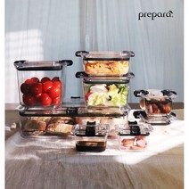 프리파라 래치락 6size 올 트라이탄 보관 밀폐용기 전자렌지 플라스틱 냉장 냉동 반찬통, 6호 3.1L (LL151)