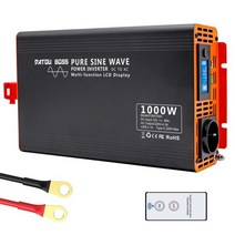 DATOUBOSS 순수 사인파 인버터 4000W DC 12V 24V 36V 48V 60V 72V ~ AC 220V 240V 전원 연속 2000W, CHINA, EU Inverter 1000W, 12V + 220-240V 50hz