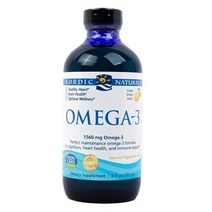 노르딕내츄럴스 Nordic Naturals 1560mg 리퀴드 오메가3 레몬 시럽 237ml EPA DHA, 1개, 기본
