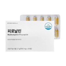 에스더포뮬러 피로날린 900mg x 30정 홍경천추출물 멀티비타민