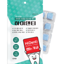 하이덴티 씹는 고체가글, 1개