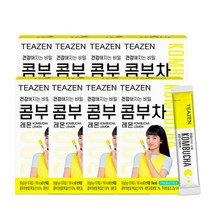 티젠 콤부차 레몬 10스틱 x 8팩, 티젠 콤부차 레몬 5g x 10스틱 x 8팩