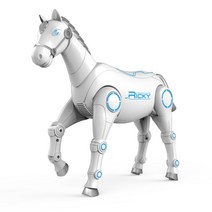 새로운 RC 스마트 로봇 동물 말 지능형 로봇 장난감 춤과 노래 RC 스마트 장난감 어린이 선물, 원격 제어 말