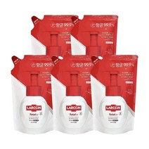 애경 랩신 V3토탈 핸드워시 200ml(리필), 200ml, 5개