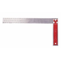 갑구사 직각자(알루미늄.눈금) 10inch, 구매금액25000원미만시 포장비2000원추가, 1