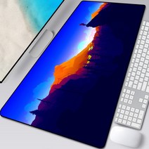 야구 스트라이커존 그물망 네트 피칭 배팅 연습 Deep Forest Firewatch 노트북 게이머 마우스 패드 게임용 대형 잠금 장치 키보드 70x30 cm Deak Mat fo, kanhuoren-007+700x300x3mm