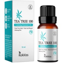 록키스 카밍 에센셜 100 티트리 오일, 1개, 10ml