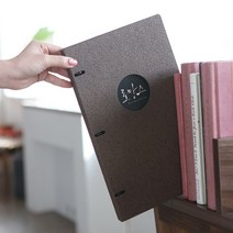 예쁜 바인더 메뉴판, 베이지
