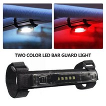 Can-am Maverick X3 범용 롤 바 6000K LED 조명 UTV ATV 폴라리스 RZR 800 900 1000 XP 터보 Cf 모토용, CHINA, Red and White