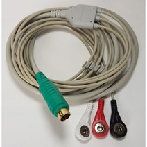 PAMO 2 II PLUS MP800 MEK ICS 멕아이씨에스 ECG CABLE MP700 심전도 케이블 환자 감시 장치 EKG 모니터