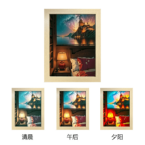 그림 인테리어 조명 꾸밈 LED액자 거실 무드등 팝아트, S size 220*170mm, 침실