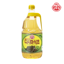 오뚜기 다시마식초, 1개, 1.8L