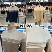 네파 NC신구로점 추석시즌 엄마선물! 가을티셔츠맛집! 여성 코트나 스트라이프 집업티셔츠 7I65404