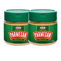 크래프트 그레이티드 파마산 치즈 치즈 125g Kraft Grated Parmesan Cheese Cheese, 2팩, 2개