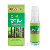 고운 향기나 40ml 10개 상쾌한 피톤치드향 상쾌한 발 뽀송뽀송하게